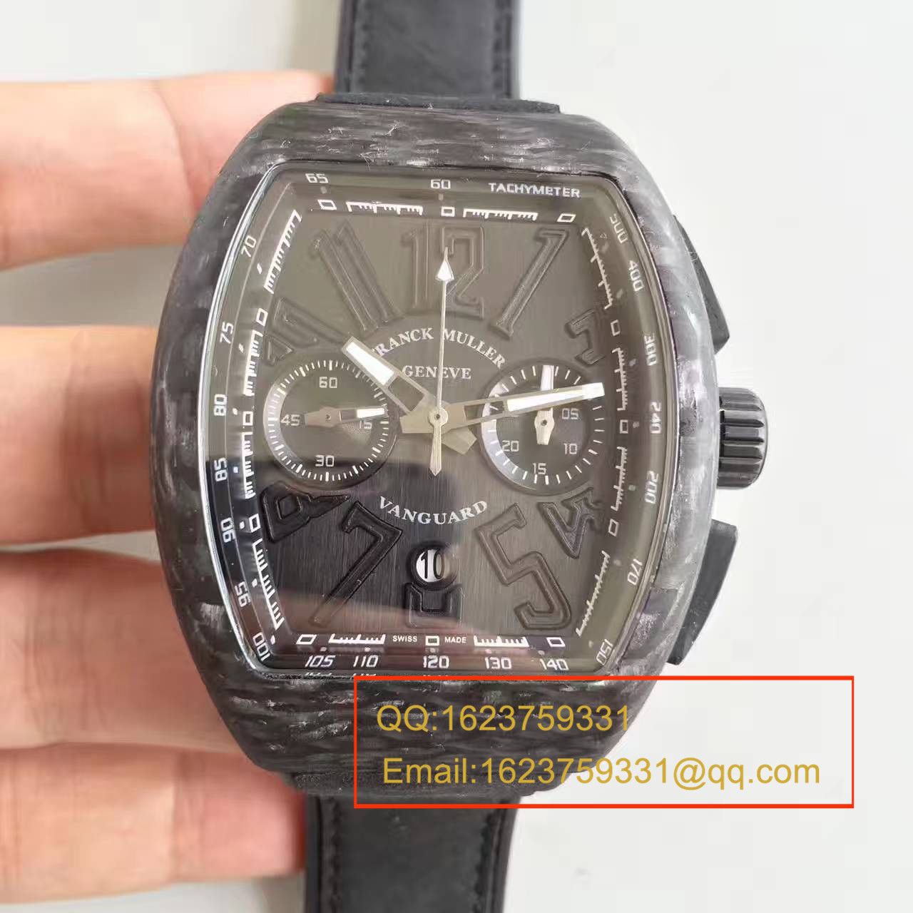 视频评测LE  法兰克.穆勒Franck Muller NEW SARATOGE系列V 45 CC DT BLACK PXL腕表 / FL08
