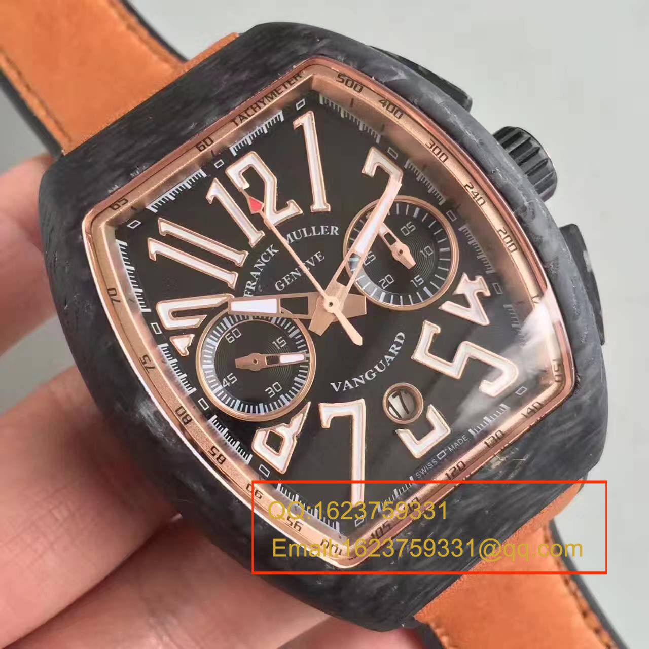   LE  法兰克穆勒MEN'S COLLECTION系列V45 CC DT TT NR BR 5N腕表 / CAFL018