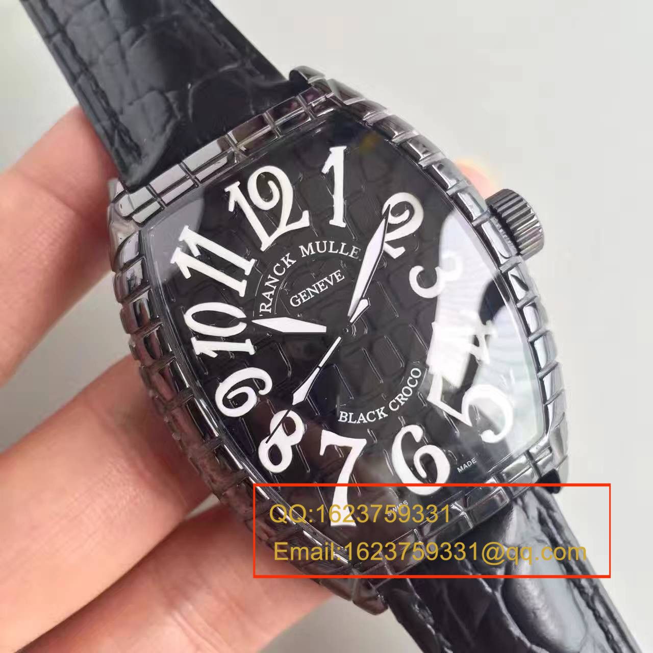  FM  法穆兰BLACK CROCO系列8880 SC BLACK CROCO腕表 / FL14