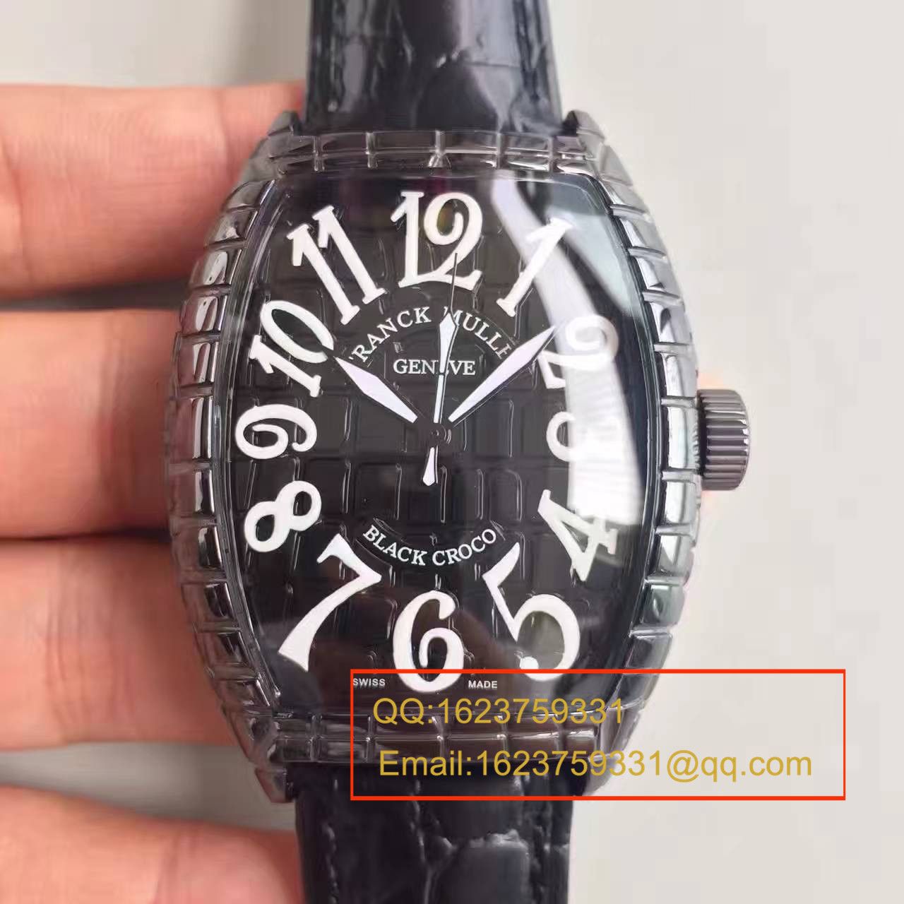   FM  法穆兰BLACK CROCO系列8880 SC BLACK CROCO腕表 / FL14