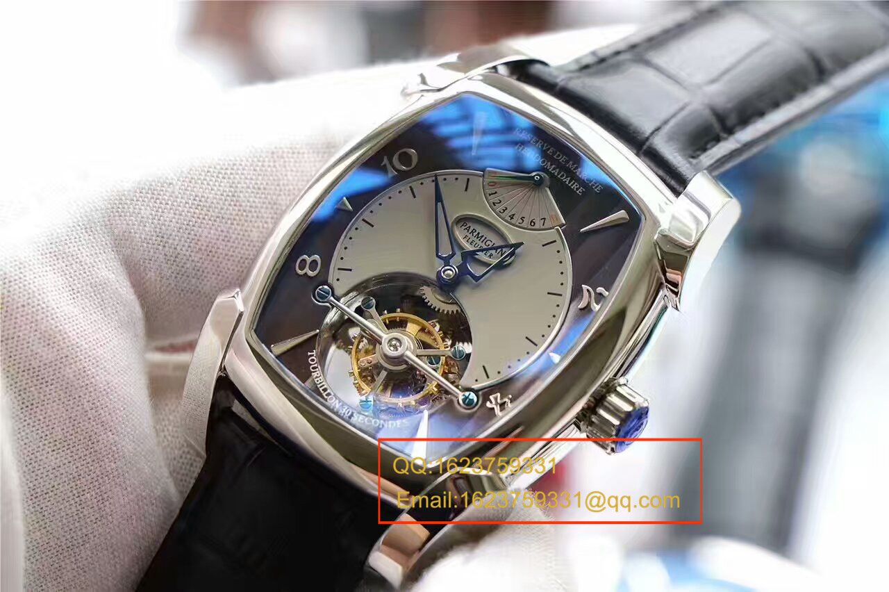视频评测BM精  帕玛强尼TOURBILLON系列PF011255.01陀飞轮腕表 / PM014