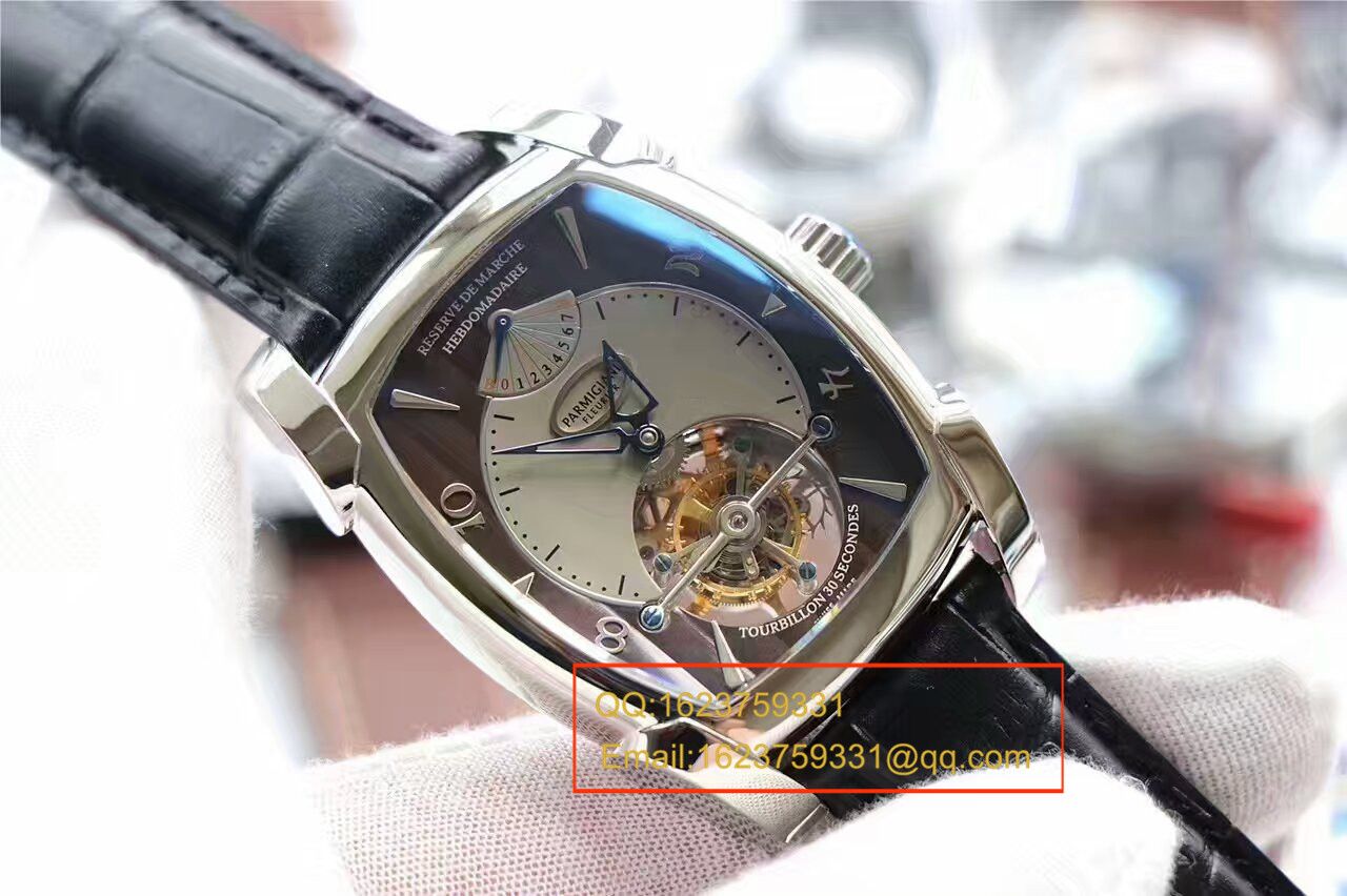 视频评测BM精  帕玛强尼TOURBILLON系列PF011255.01陀飞轮腕表 / PM014