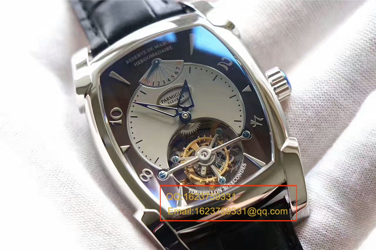 视频评测BM精  帕玛强尼TOURBILLON系列PF011255.01陀飞轮腕表 / PM014