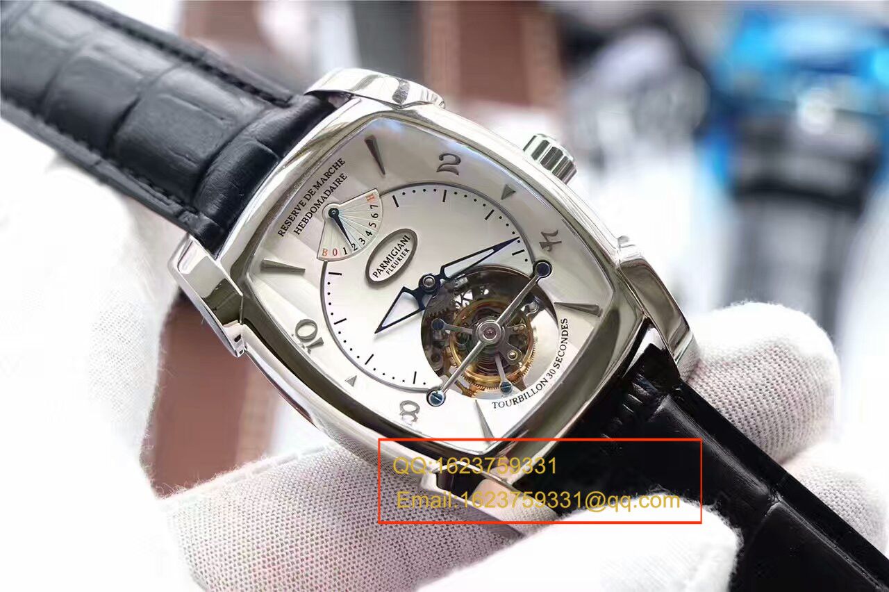 视频评测BM精  帕玛强尼TOURBILLON系列PF011255.01陀飞轮腕表 / PM014