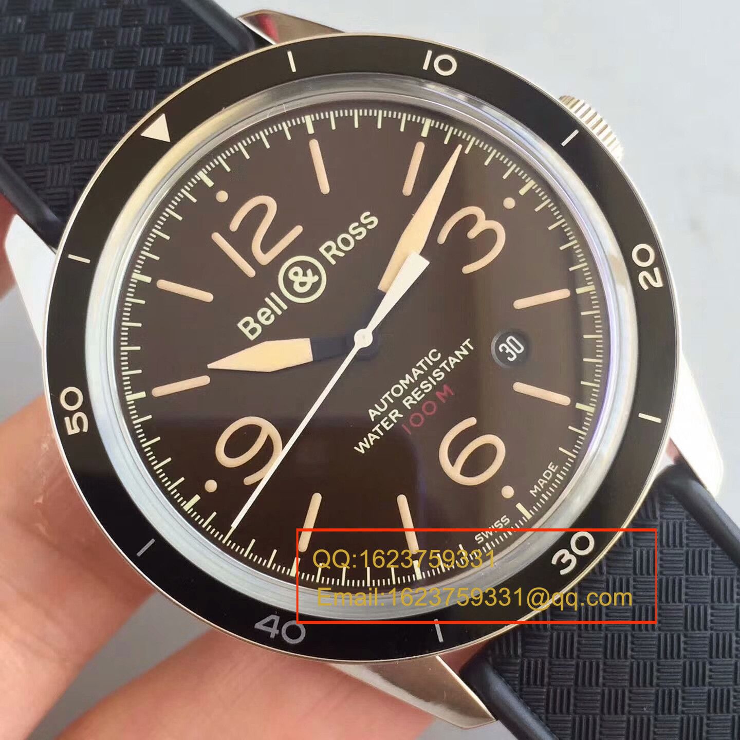   BM精  柏莱士VINTAGE 系列BR 123 SPORT HERITAGE腕表《正皮表带》 / BLS009