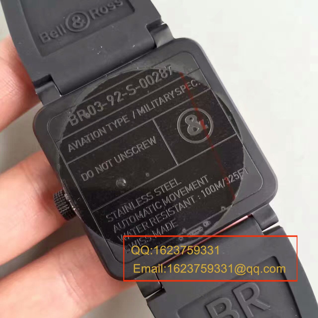   BR  柏莱仕法国国家宪兵特勤队设计制造GIGN 专属特别版腕表 BR03-92 / BL012