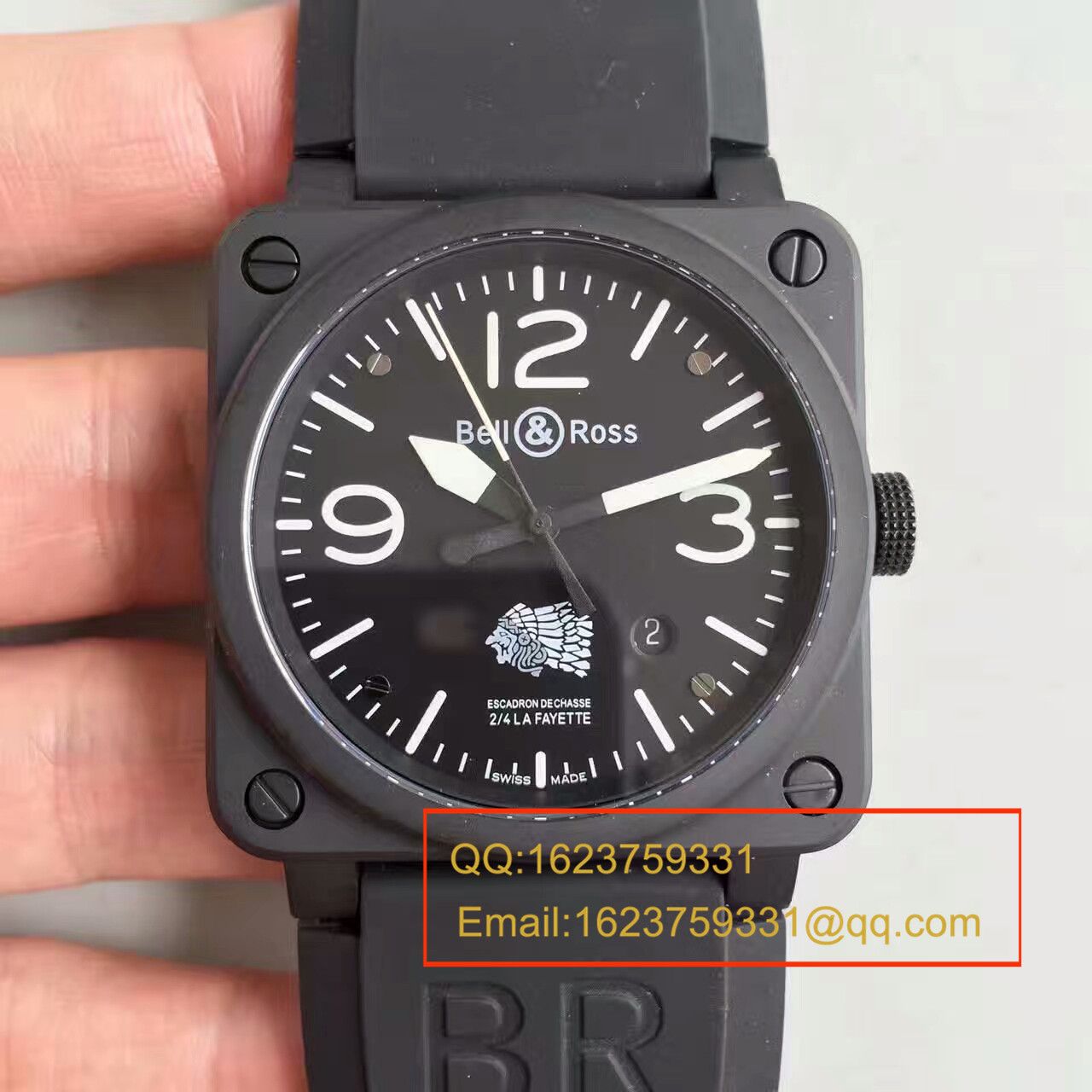   BR厂精  BR柏莱仕法国国家宪兵特勤队设计制造GIGN专属特别版腕表 BR03-92 / BL011
