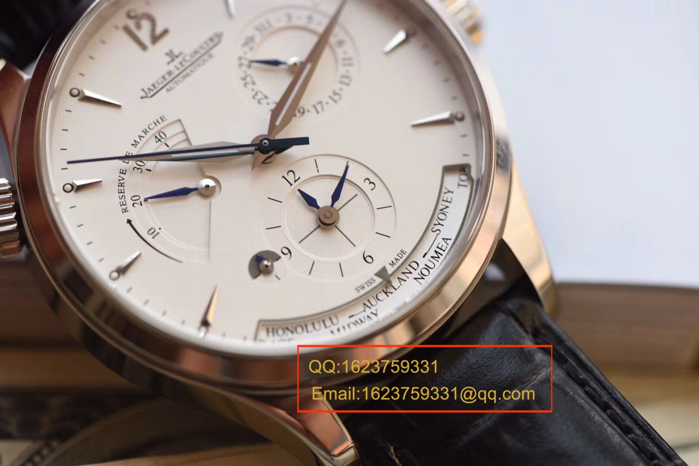   TW  积家大师 MASTER CONTROL系列q1428420双时区腕表 / JJBE029B