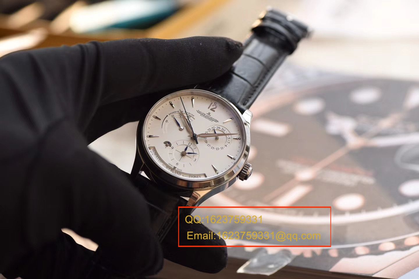  TW  积家大师 MASTER CONTROL系列q1428420双时区腕表 / JJBE029B