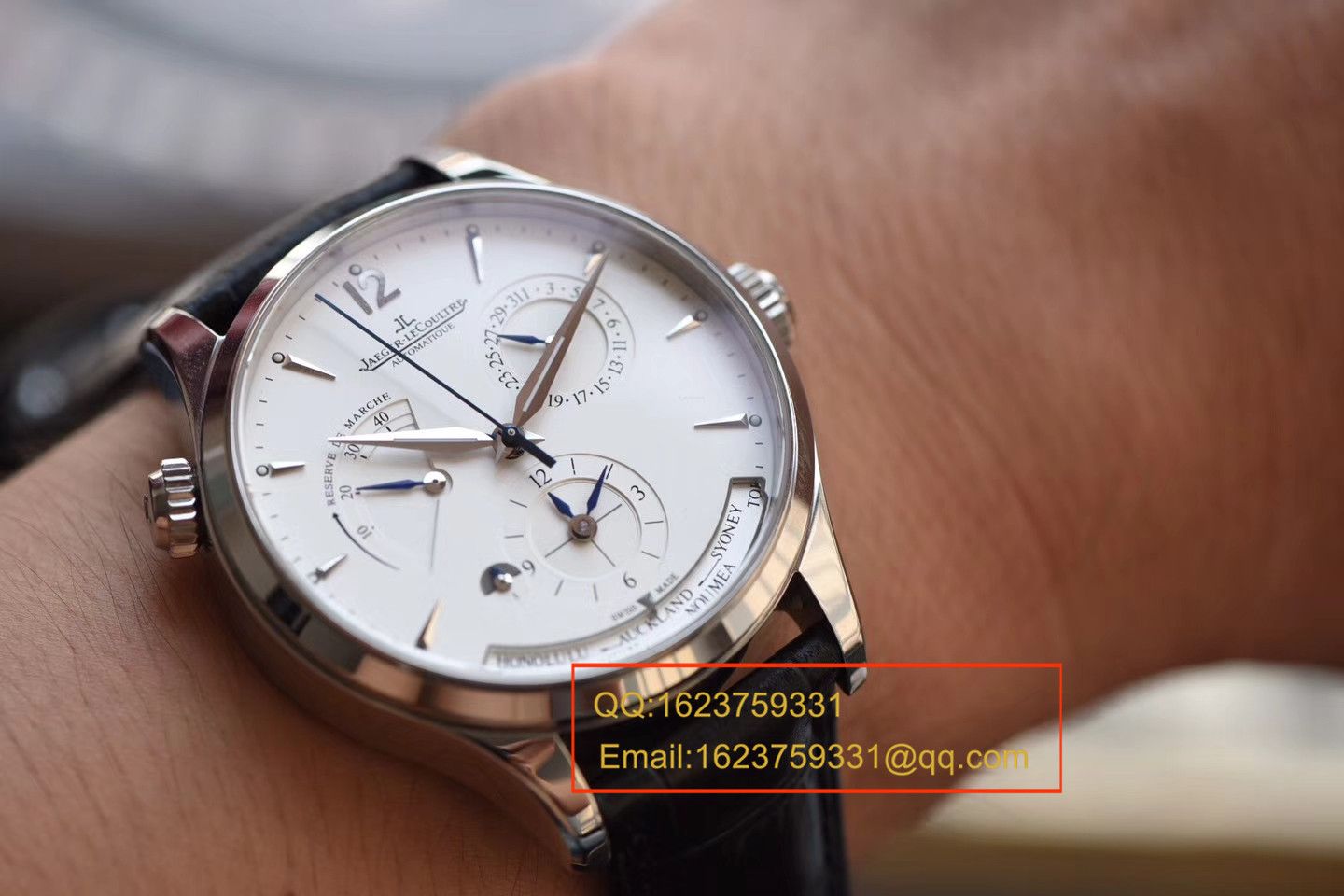   TW  积家大师 MASTER CONTROL系列q1428420双时区腕表 / JJBE029B