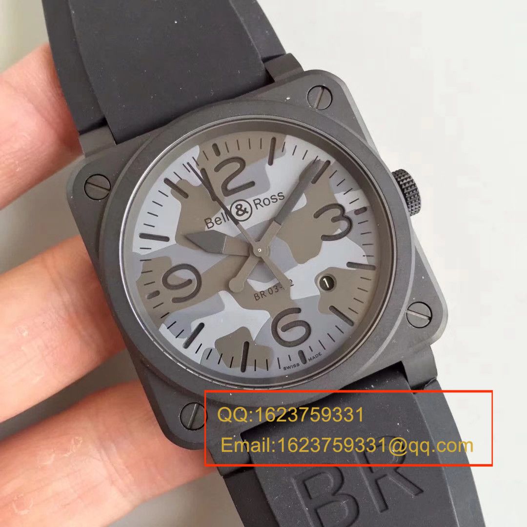   BR高柏莱士AVIATION系列 BR 03-92 BLACK CAMO腕表 / BLS011