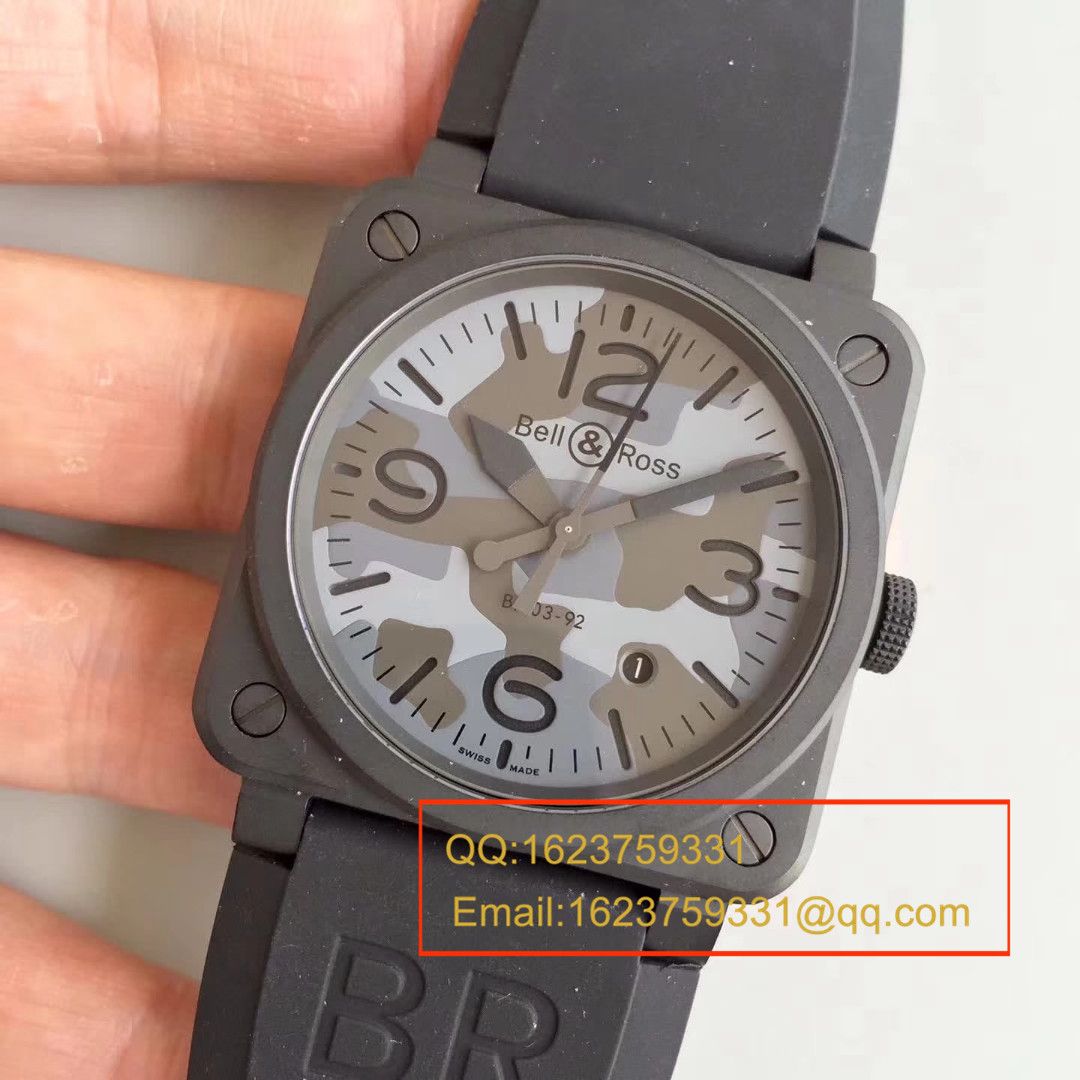   BR高柏莱士AVIATION系列 BR 03-92 BLACK CAMO腕表 / BLS011