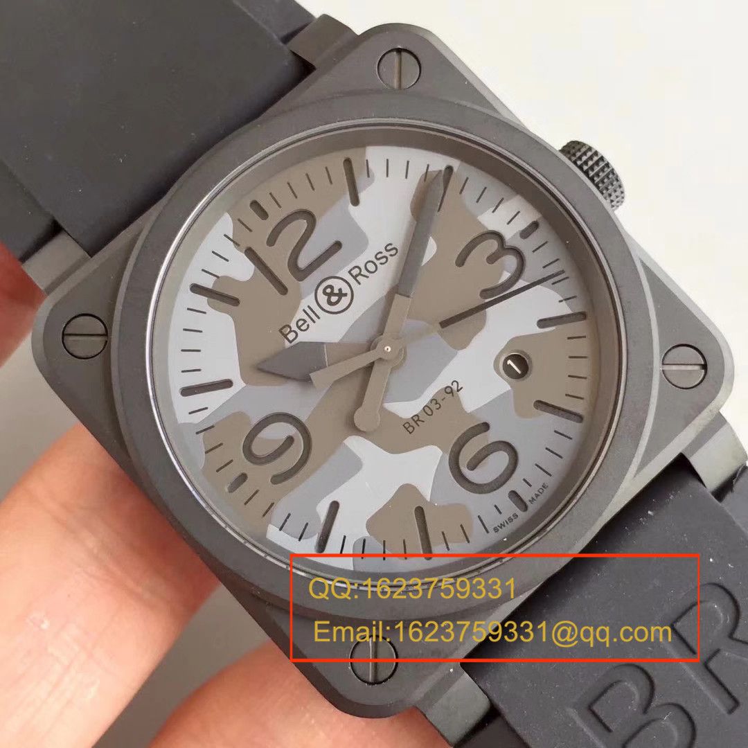   BR高柏莱士AVIATION系列 BR 03-92 BLACK CAMO腕表 / BLS011