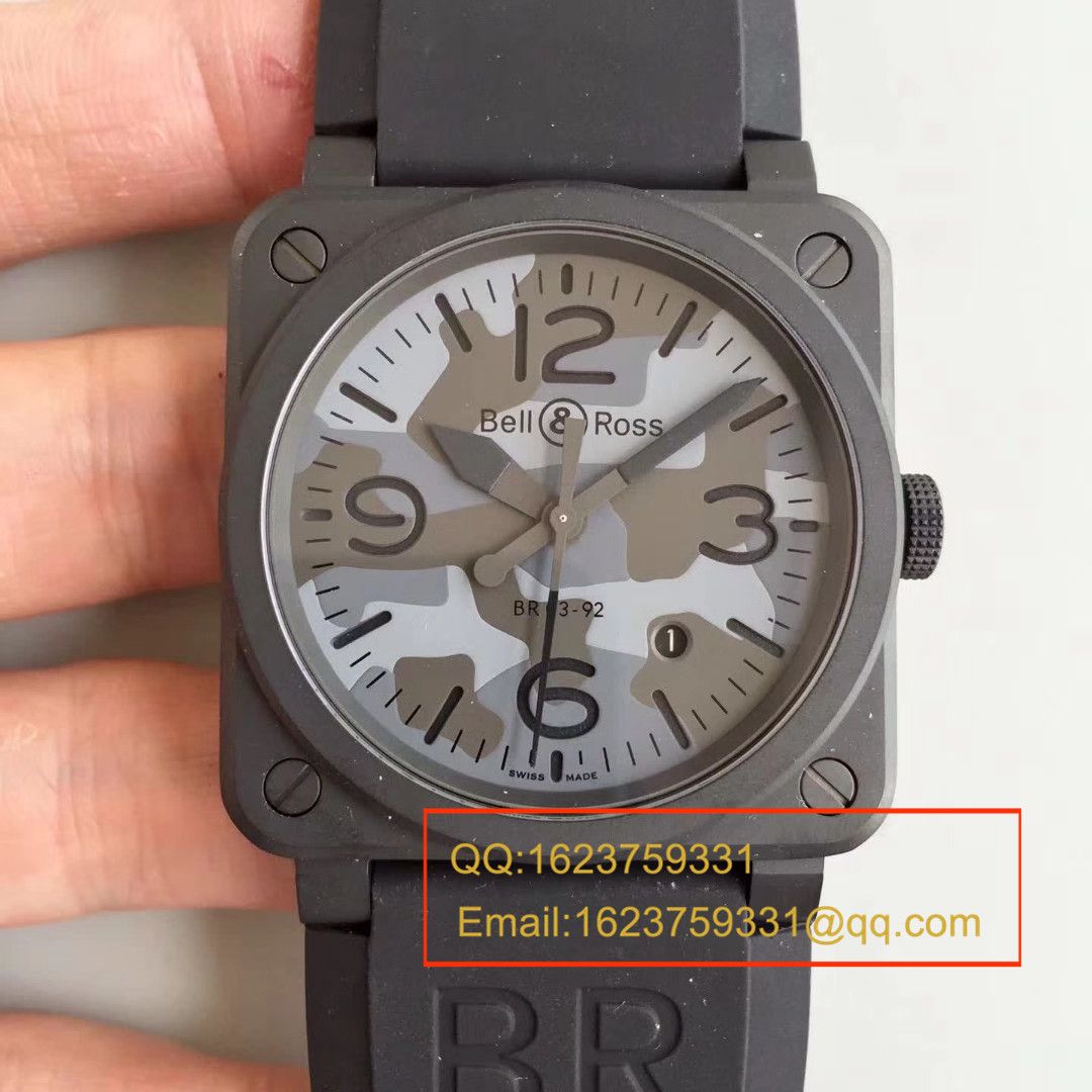   BR高柏莱士AVIATION系列 BR 03-92 BLACK CAMO腕表 / BLS011