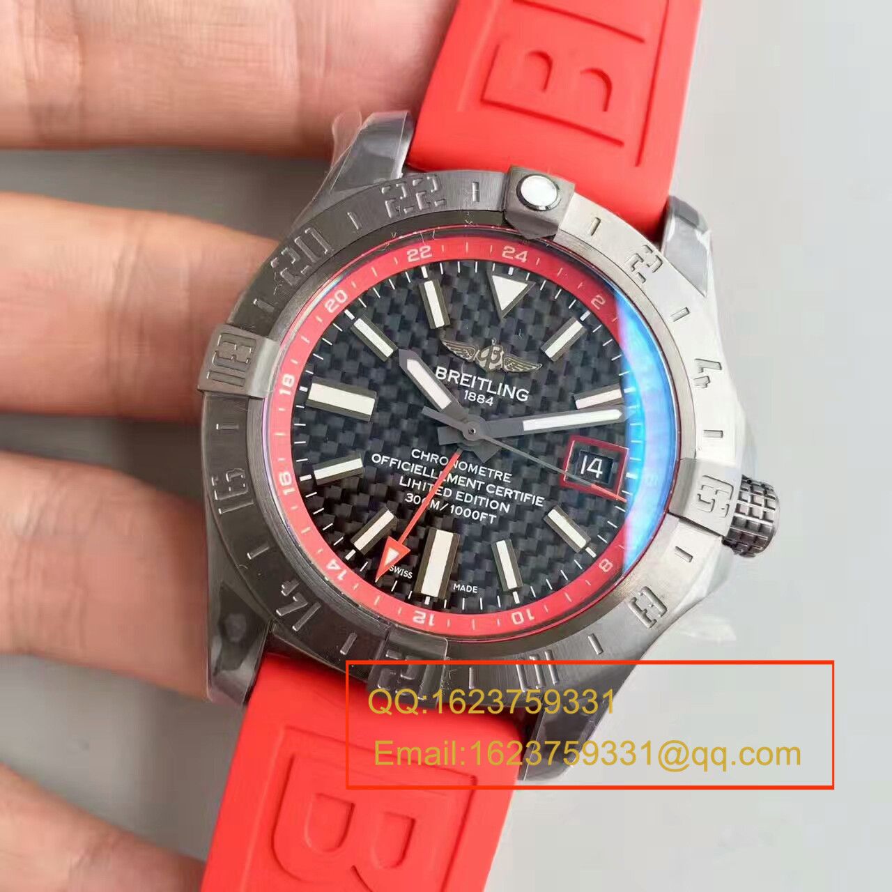 GF全新百年灵复仇者二代世界时间黑钢中国大陆限量版(Avenger II GMT Blacksteel China Edition) / BL013 GF全新百年灵复仇者二代世界时间黑钢中国大陆限量版(Avenger II GMT Blacksteel China Edition) / BL013