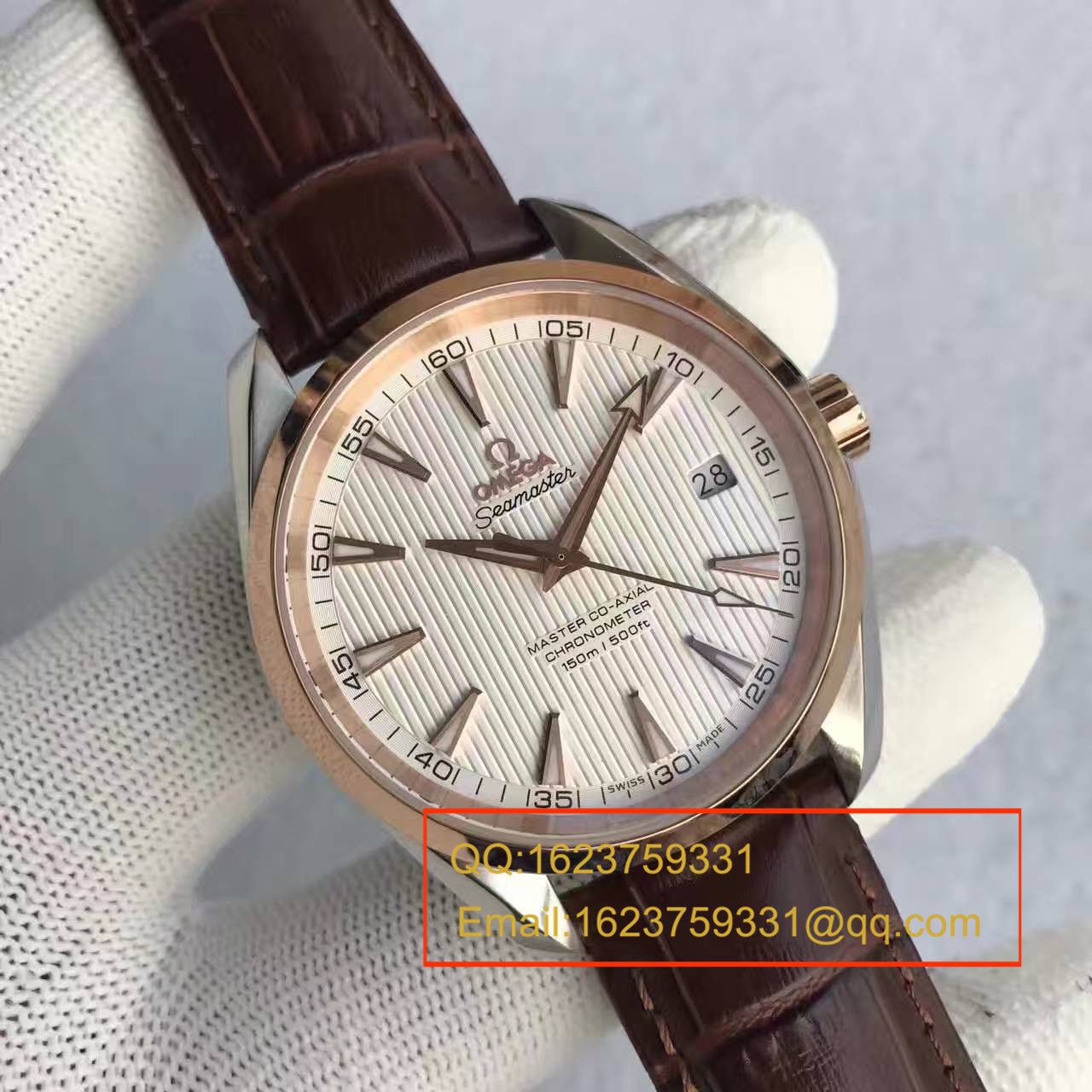   KW厂欧米茄海马AT150米系列231.23.42.21.02.001腕表 / M115