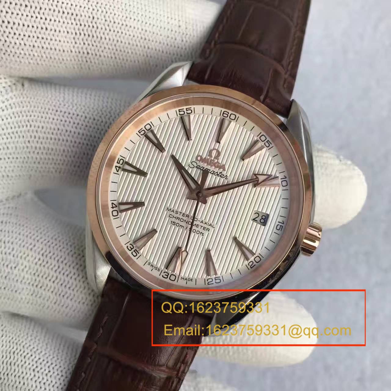   KW厂欧米茄海马AT150米系列231.23.42.21.02.001腕表 / M115