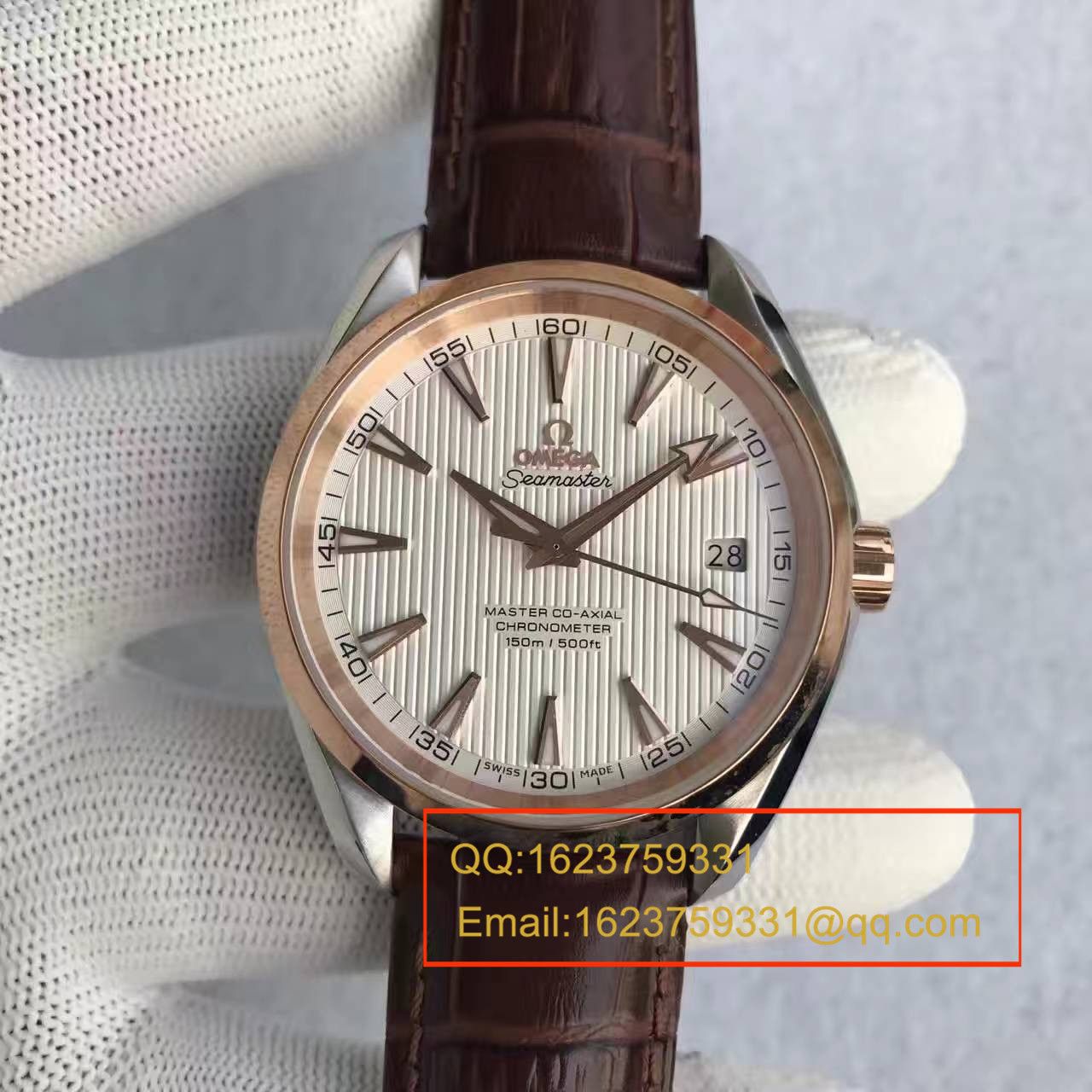   KW厂欧米茄海马AT150米系列231.23.42.21.02.001腕表 / M115