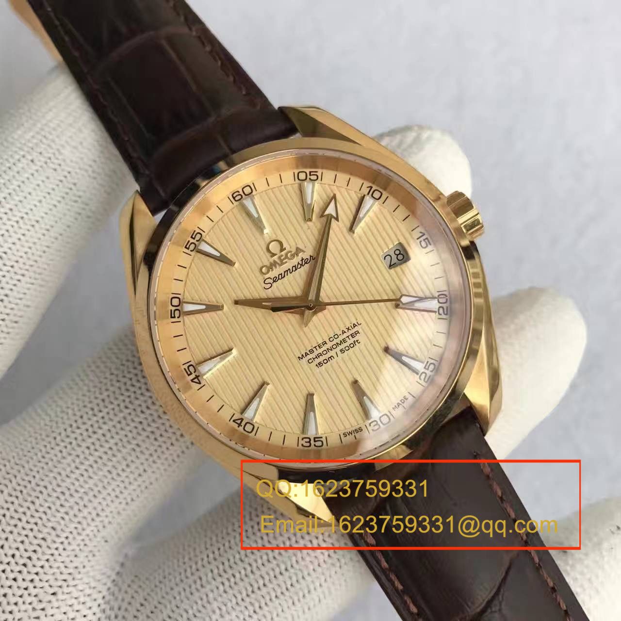   KW厂欧米茄海马系列《AQUA TERRA 150米系列 》231.53.42.21.08.001腕表 / M200