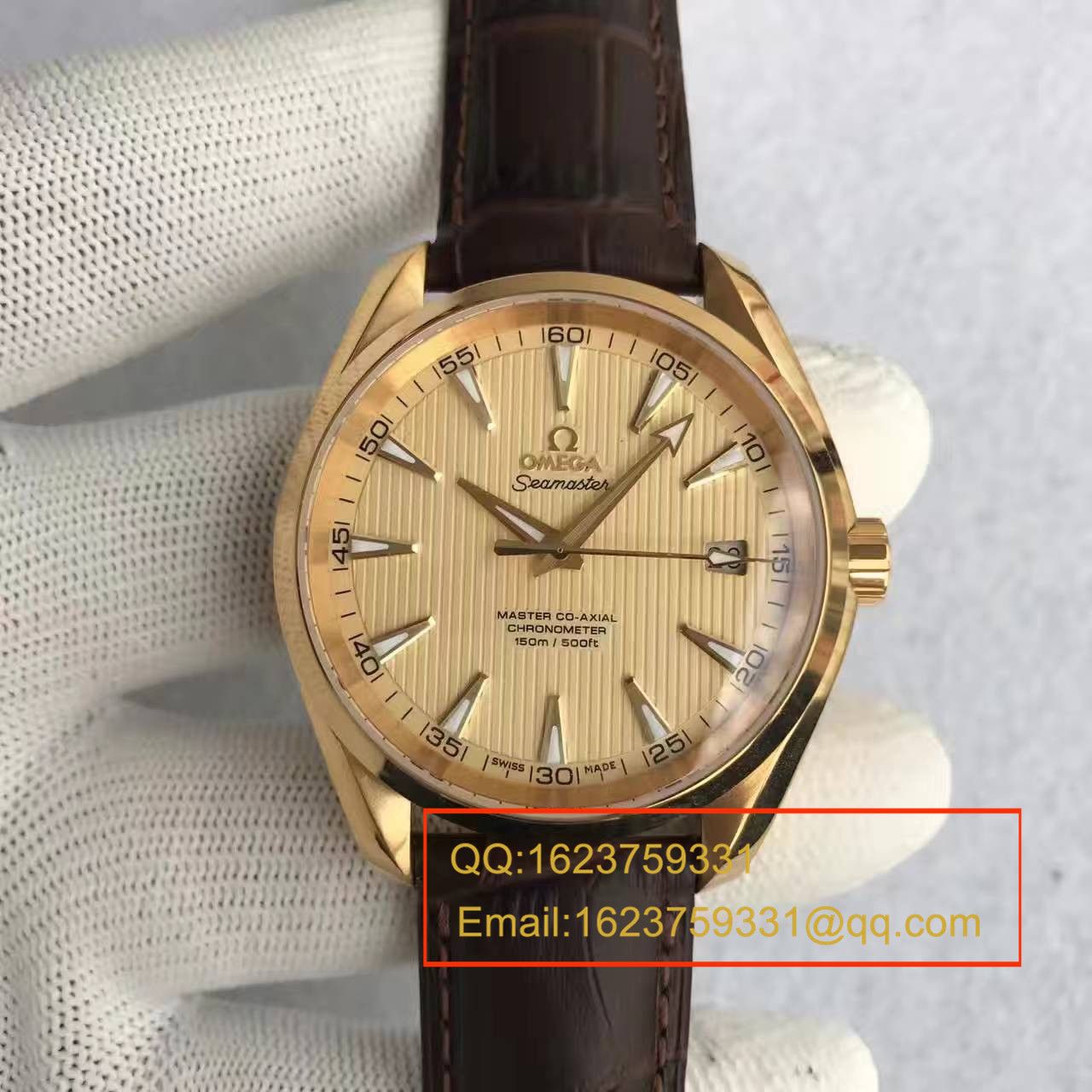   KW厂欧米茄海马系列《AQUA TERRA 150米系列 》231.53.42.21.08.001腕表 / M200