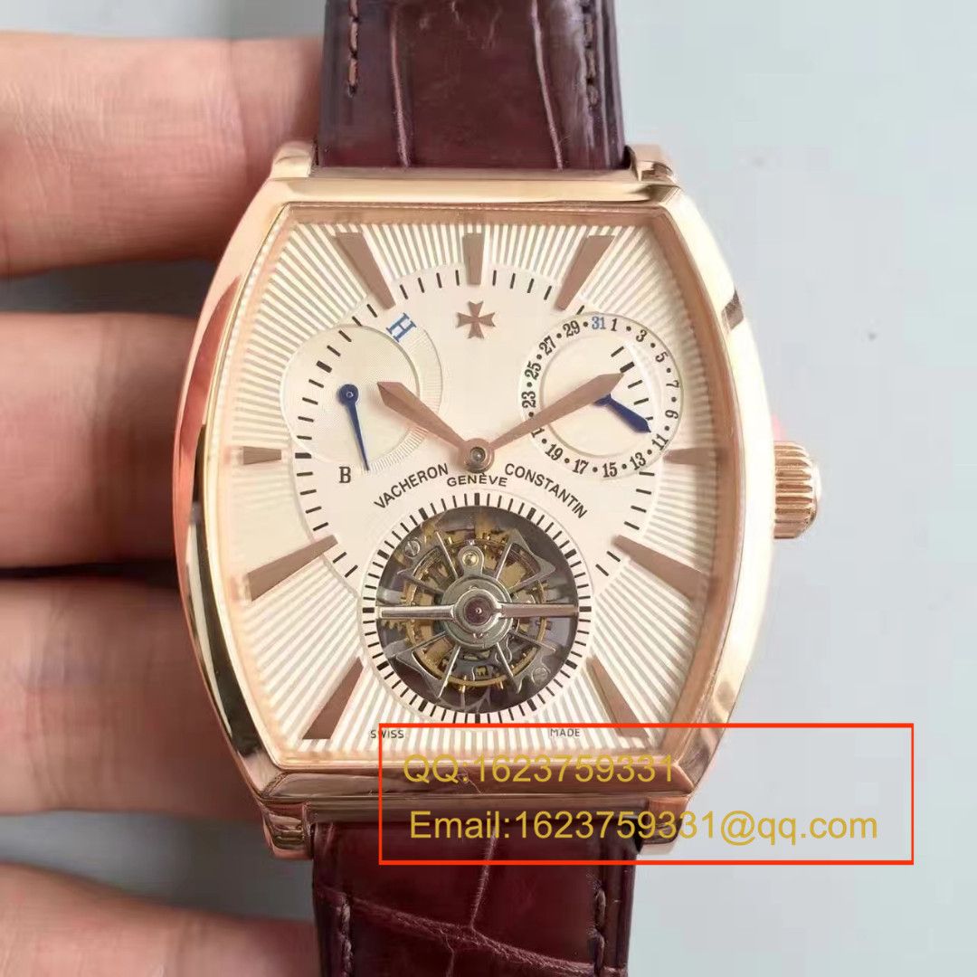 视频评测TF  江诗丹顿马耳他系列30066/000R-8816陀飞轮腕表 / JSDH144