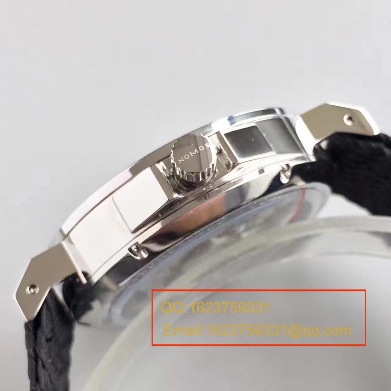  OS厂NOMOS（诺莫斯）Ahoi系列 550/551/552/553首款潜水表搭配尼龙带腕表 / NO001