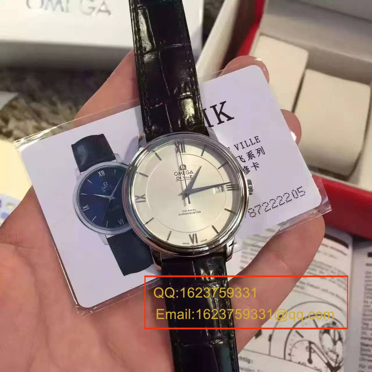   实拍图鉴赏  MK厂之欧米茄碟飞系列424.13.40.20.02.001商务正装男表 / M218