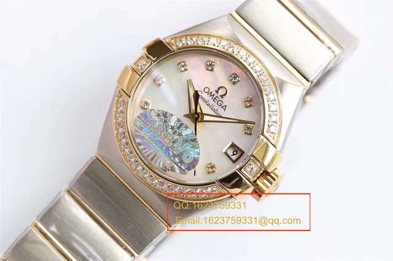   HBBV6厂腕表  欧米茄星座系列PLUMA轻羽腕表123.10.27.20.57.001女士机械 / M287