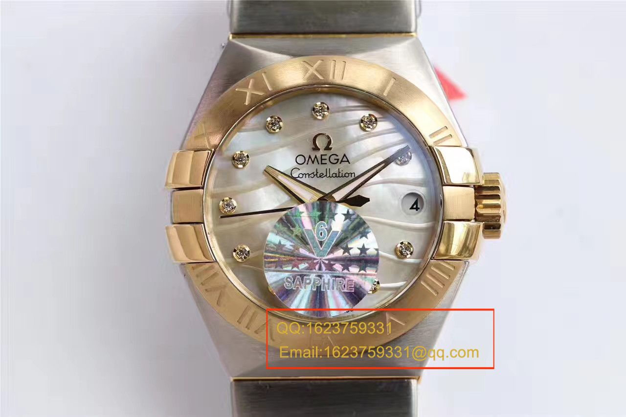  HBBV6厂腕表  欧米茄星座系列PLUMA轻羽腕表123.10.27.20.57.001女士机械 / M287