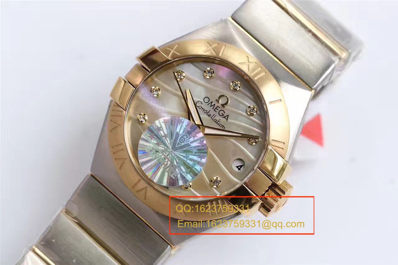   HBBV6厂腕表  欧米茄星座系列PLUMA轻羽腕表123.10.27.20.57.001女士机械 / M287