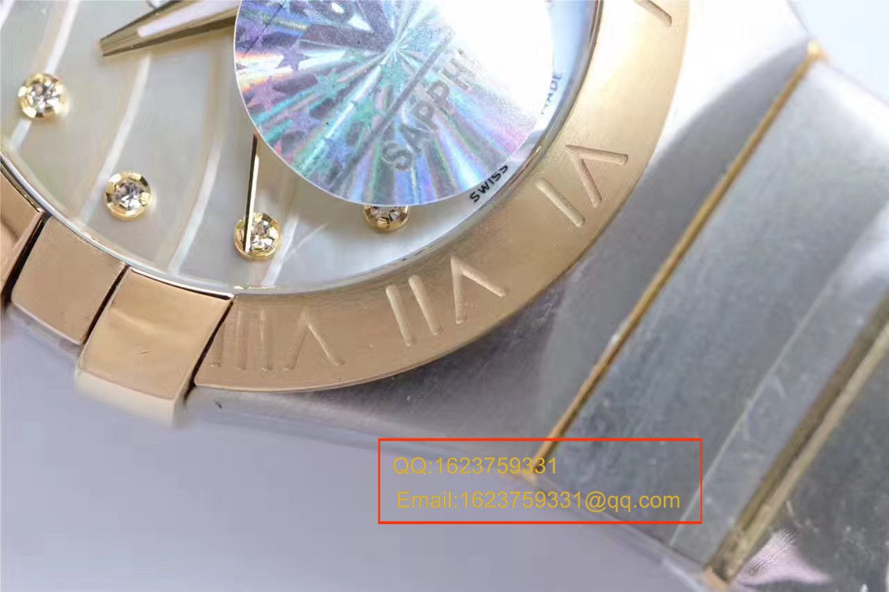   HBBV6厂腕表  欧米茄星座系列PLUMA轻羽腕表123.10.27.20.57.001女士机械 / M287