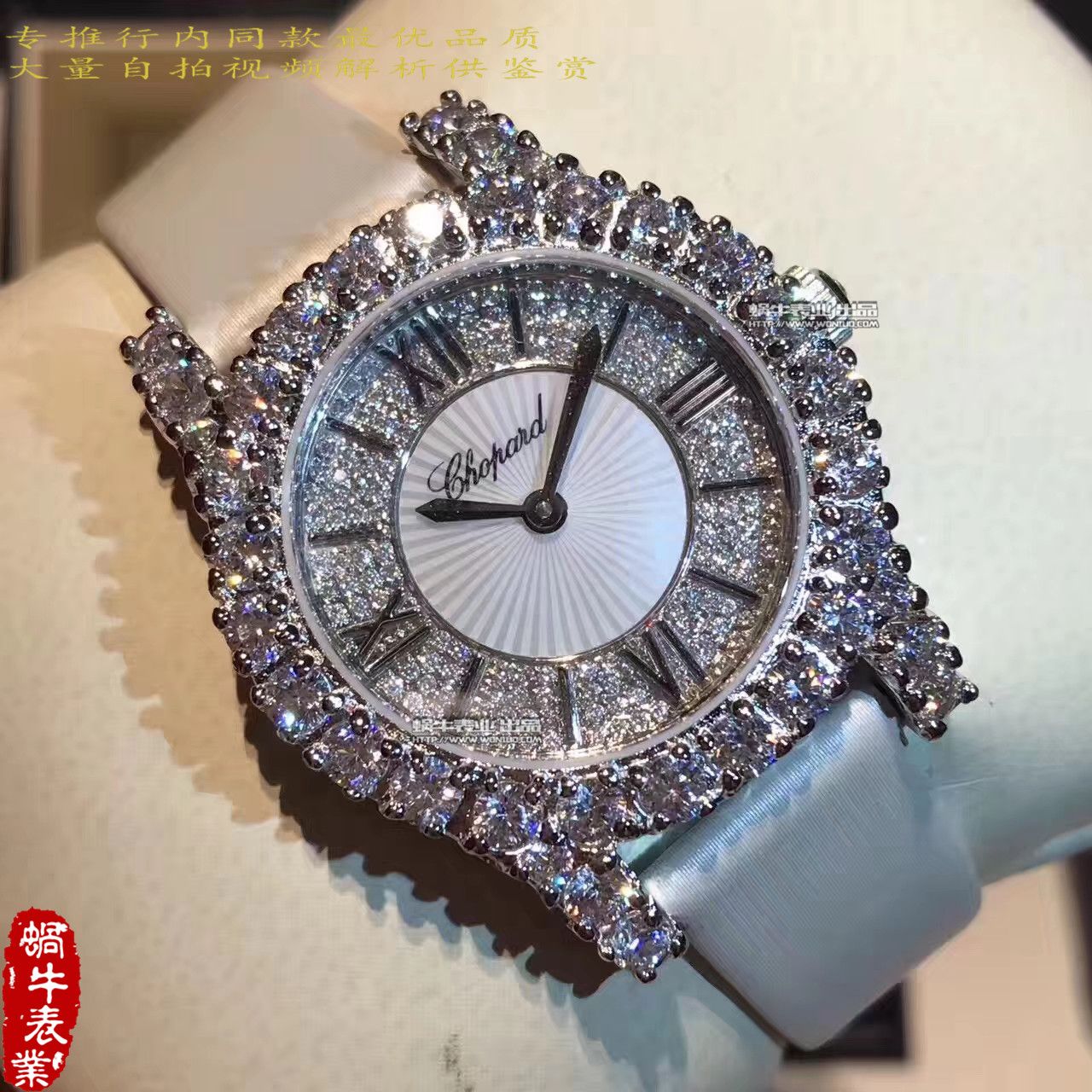   萧邦钻石手表139419高品质  萧邦钻石手表系列139419-1001女士腕表 / XB012
