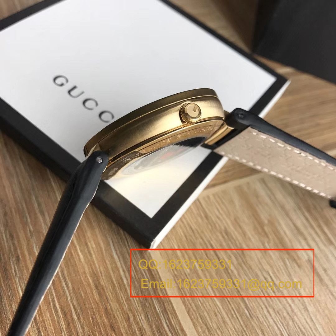   香港原单 支持专柜验货  明星款有货，有货！Original Gucci（古 驰）格莱美男女款对表 / GUCCI03
