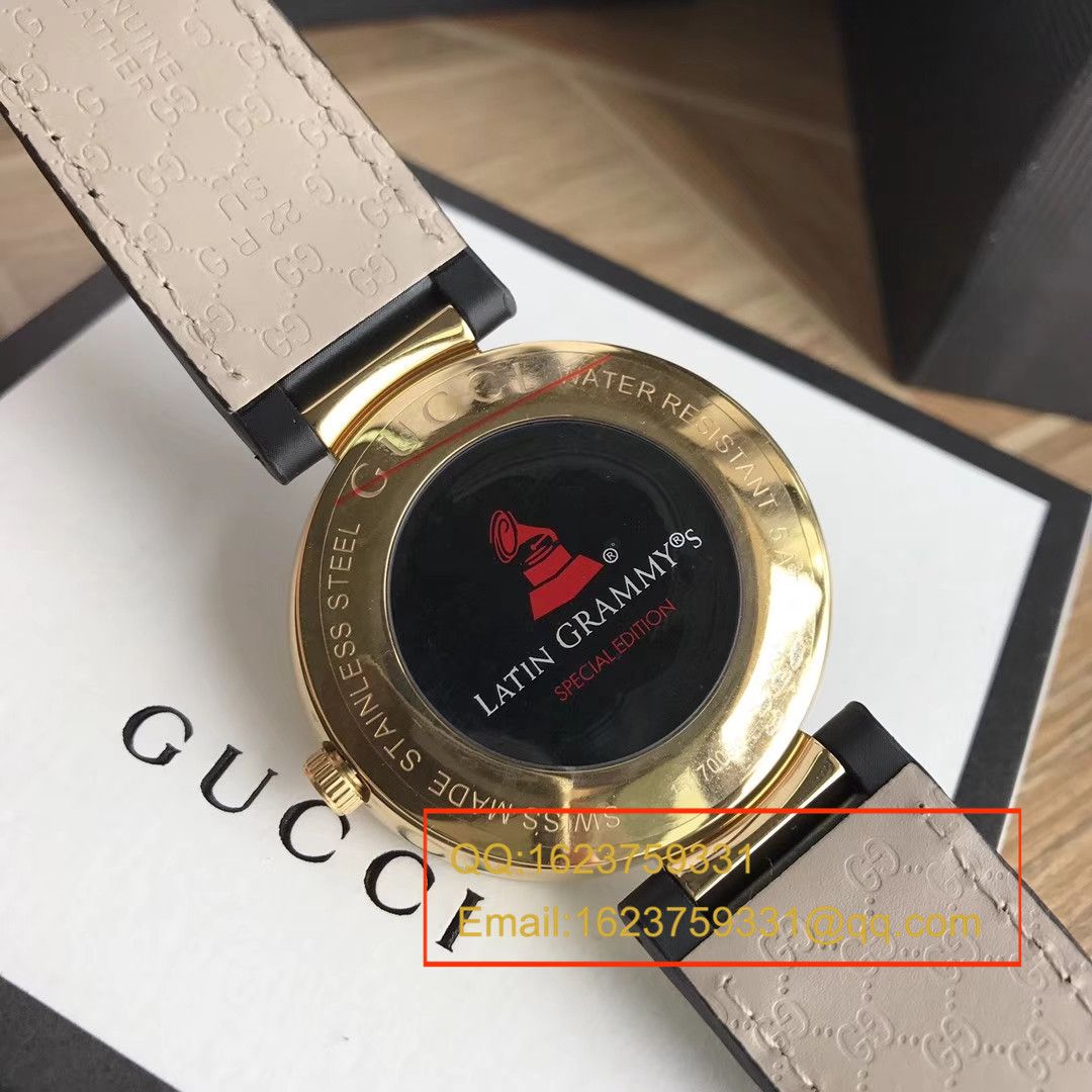  香港原单 支持专柜验货  明星款有货，有货！Original Gucci（古 驰）格莱美男女款对表 / GUCCI03