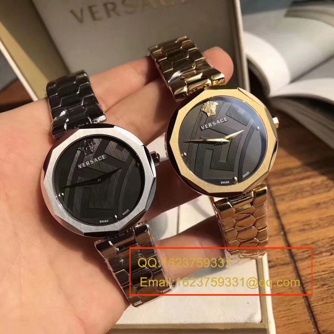   香港原单 支持专柜验货  original Versace！最新款范思哲石英女表 / Ver01