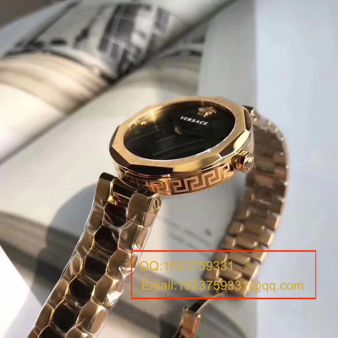   香港原单 支持专柜验货  original Versace！最新款范思哲石英女表 / Ver01