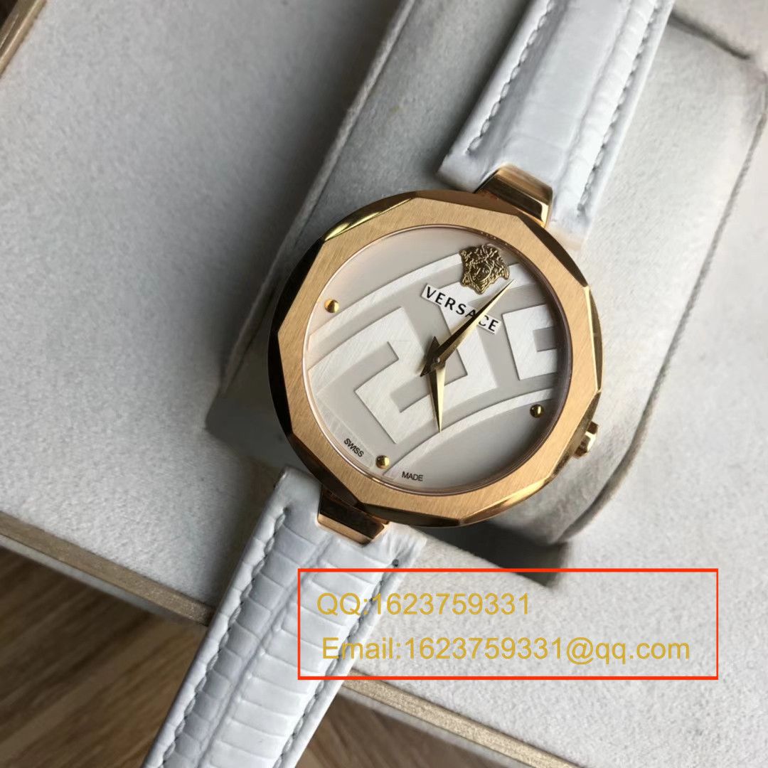   香港原单 支持专柜验货  original Versace！最新款范思哲石英女表 / Ver01