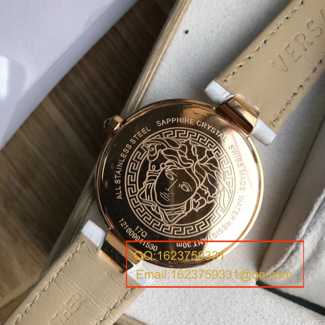   香港原单 支持专柜验货  original Versace！最新款范思哲石英女表 / Ver01