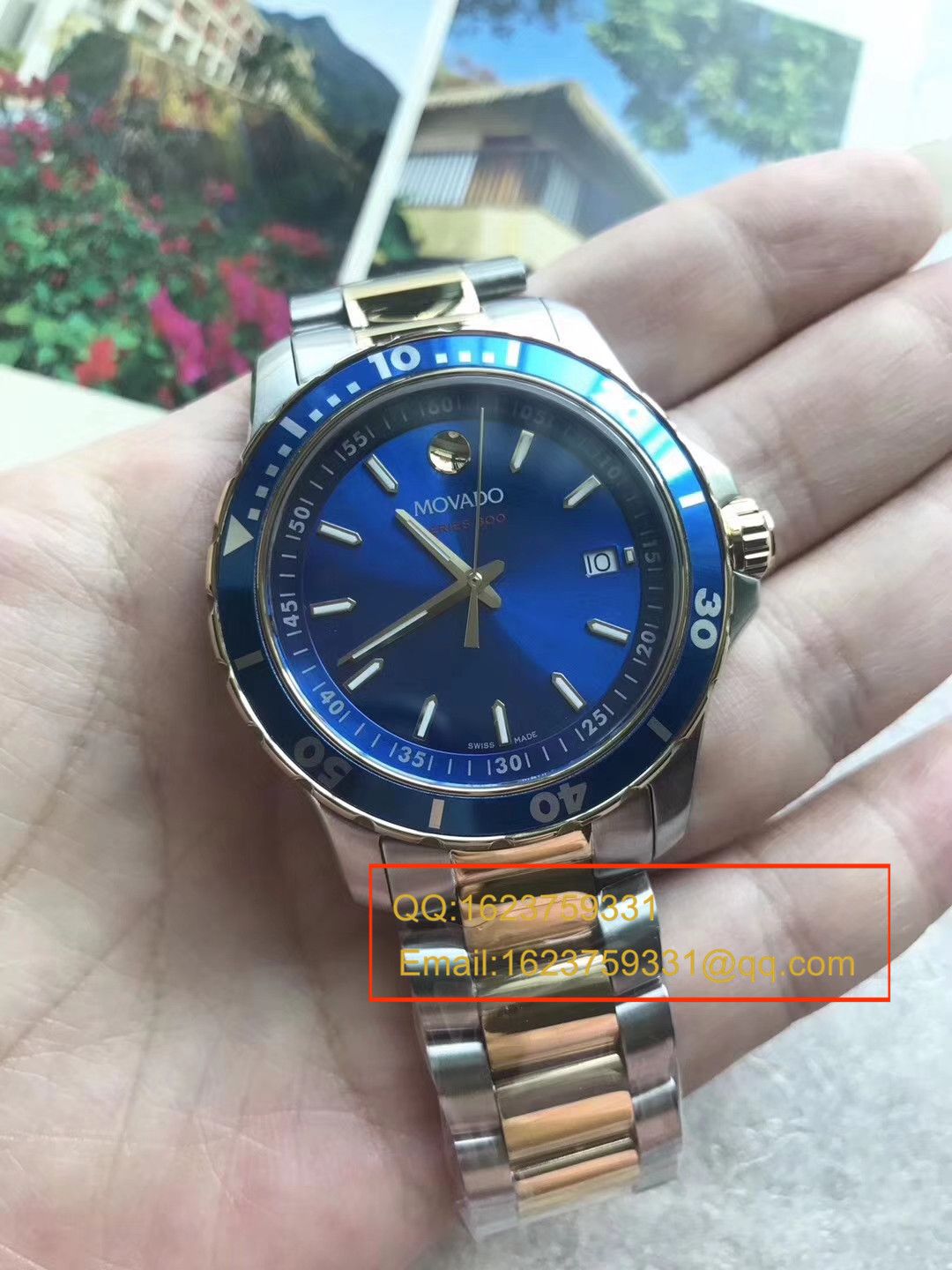   海淘正品  摩凡陀新款SERIES 800潜水表 男装石英腕表 / MD02