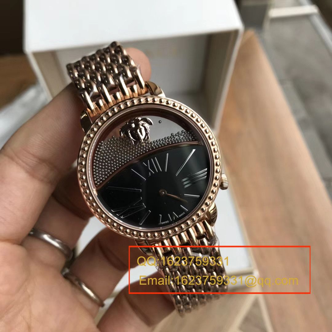   香港原单 支持专柜验货  爆款有货，Original Versace,范思哲VAS系列石英女表 / VER04