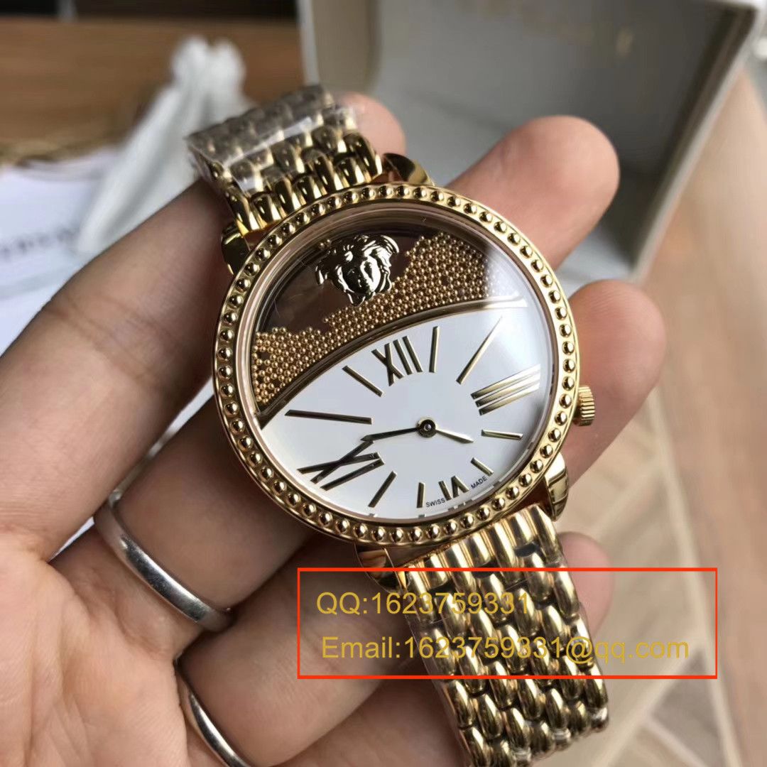   香港原单 支持专柜验货  爆款有货，Original Versace,范思哲VAS系列石英女表 / VER04