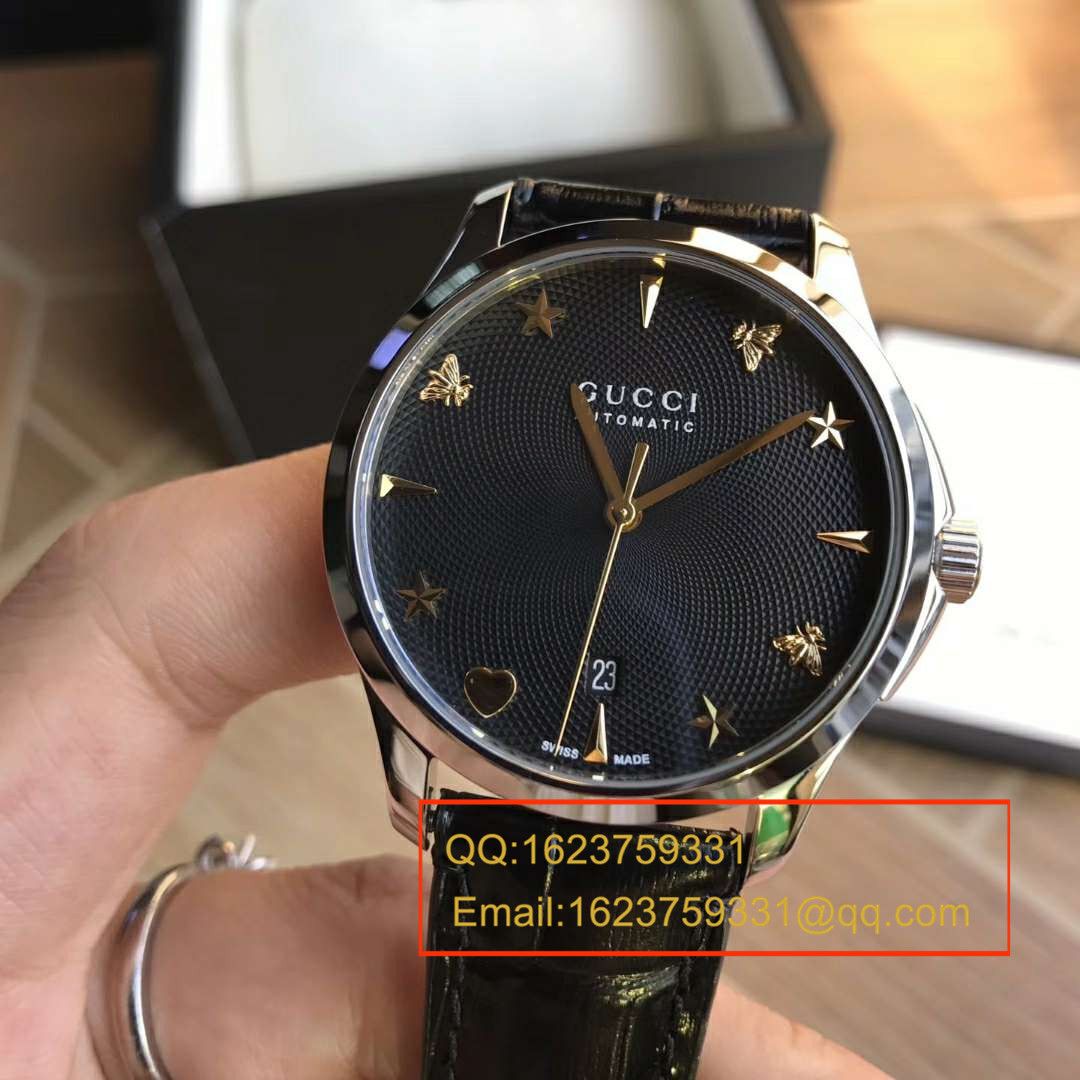   香港原单 支持专柜验货  original Gucci，最新（古 驰）小蜜蜂机械表，李宇春同款 / Gucci 04