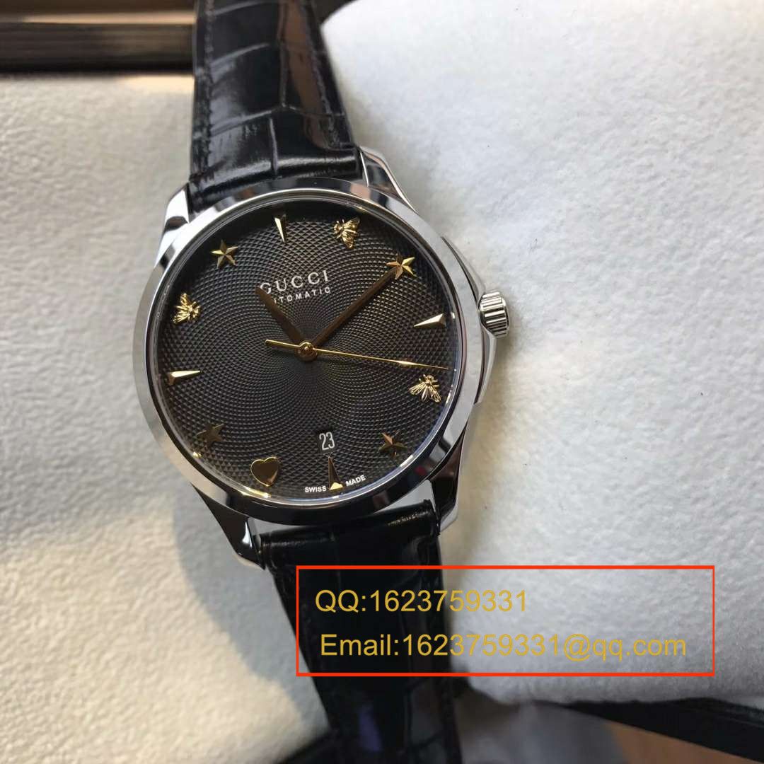   香港原单 支持专柜验货  original Gucci，最新（古 驰）小蜜蜂机械表，李宇春同款 / Gucci 04