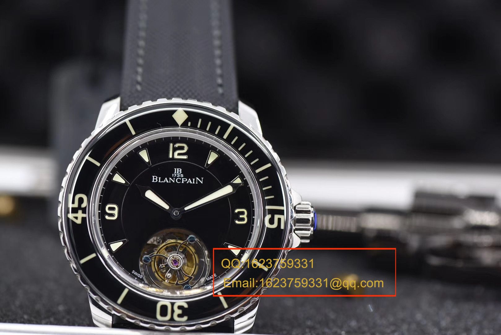 视频评测ZF  宝珀五十噚系列陀飞轮腕表 / BPDH036