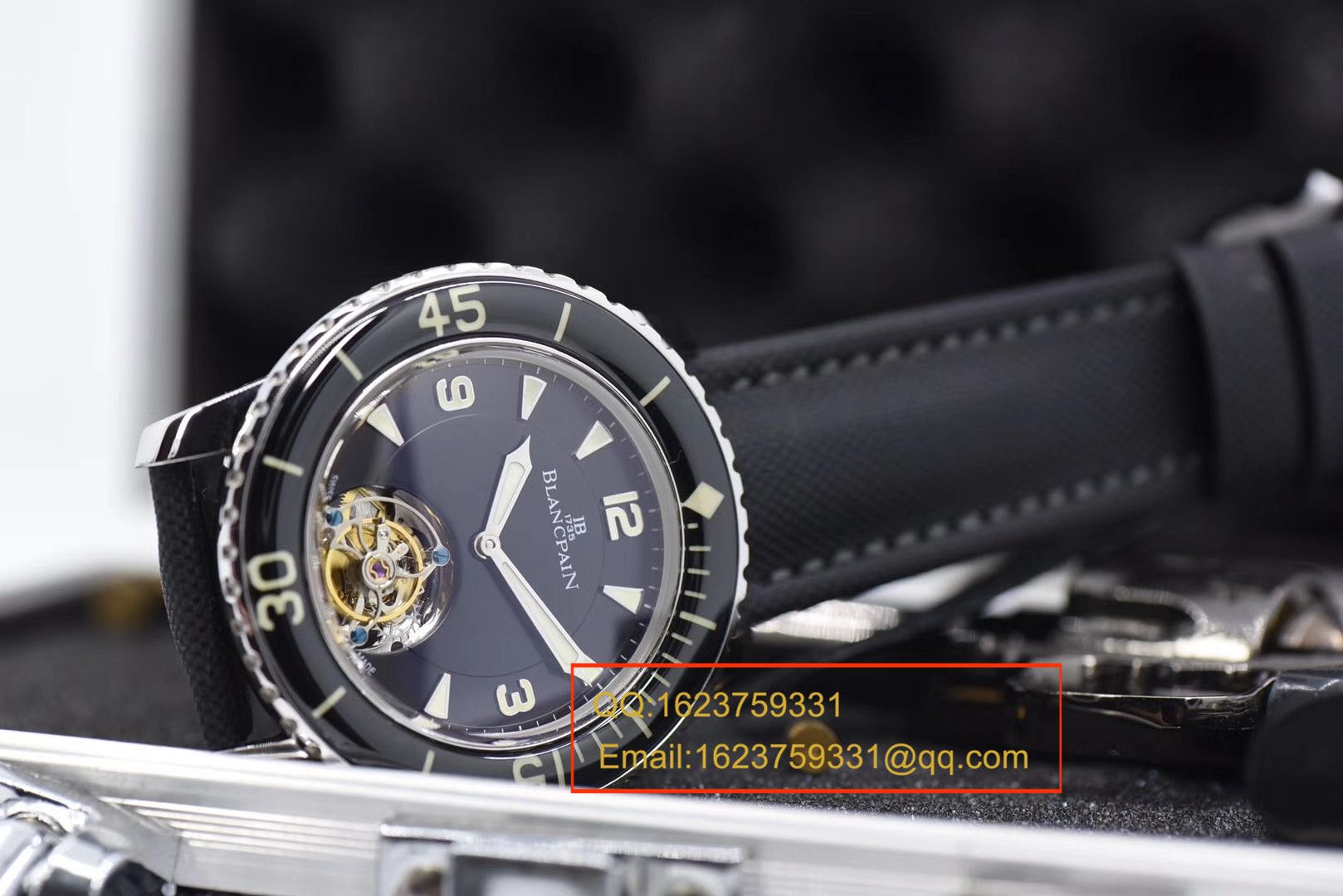 视频评测ZF  宝珀五十噚系列陀飞轮腕表 / BPDH036