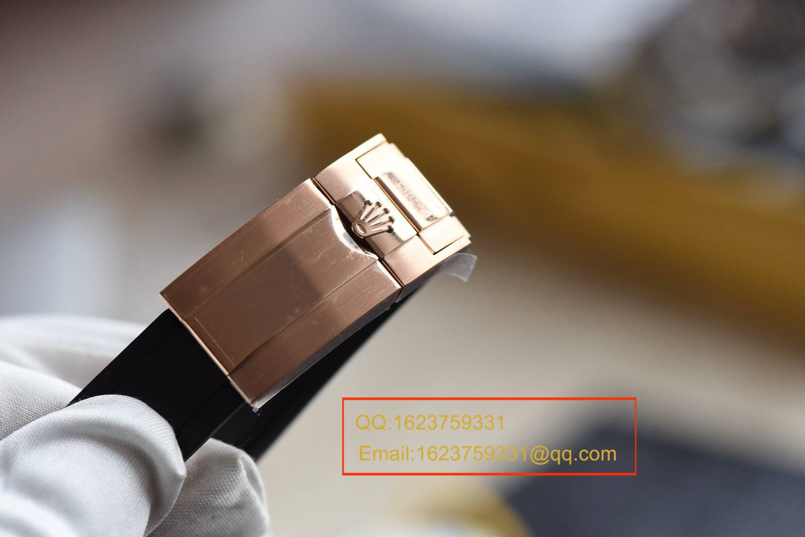 视频评测JF高劳力士游艇名仕型系列116655-Oysterflex bracelet男士腕表 / R087