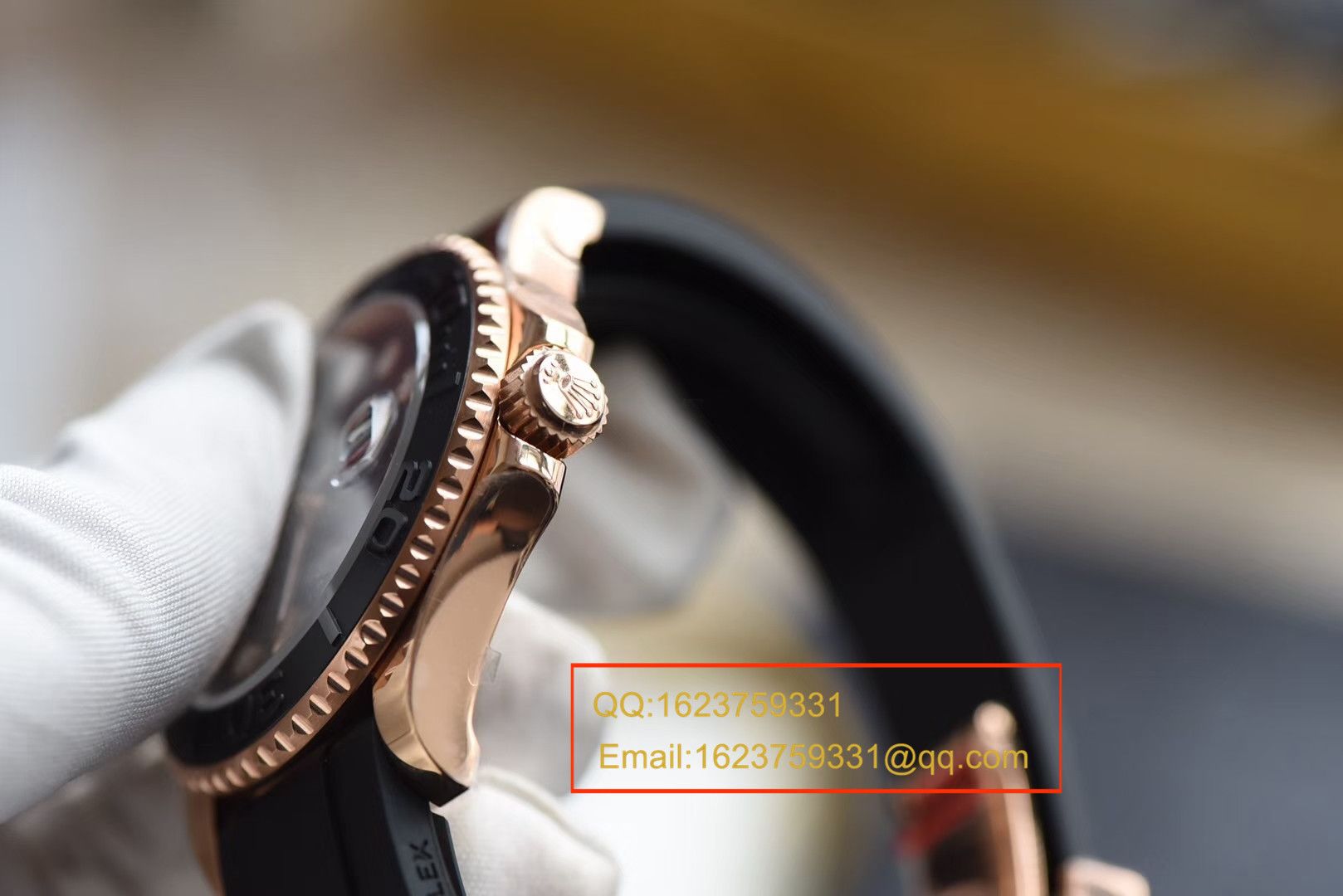 视频评测JF高劳力士游艇名仕型系列116655-Oysterflex bracelet男士腕表 / R087