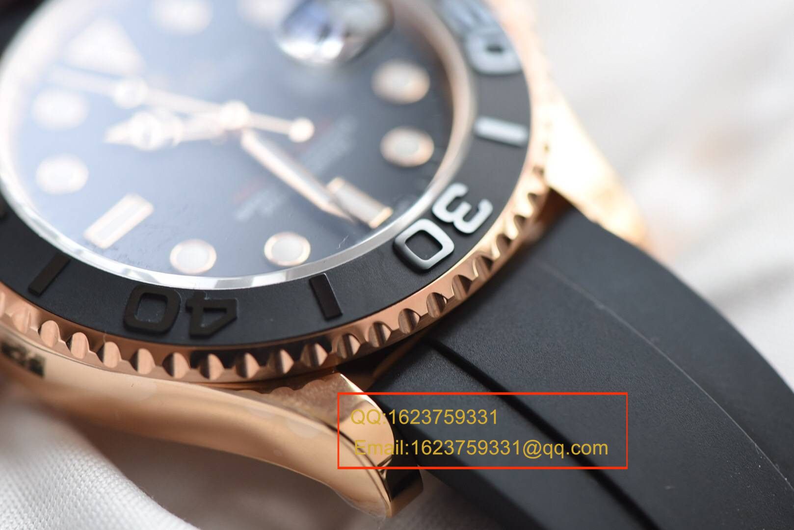 视频评测JF高劳力士游艇名仕型系列116655-Oysterflex bracelet男士腕表 / R087