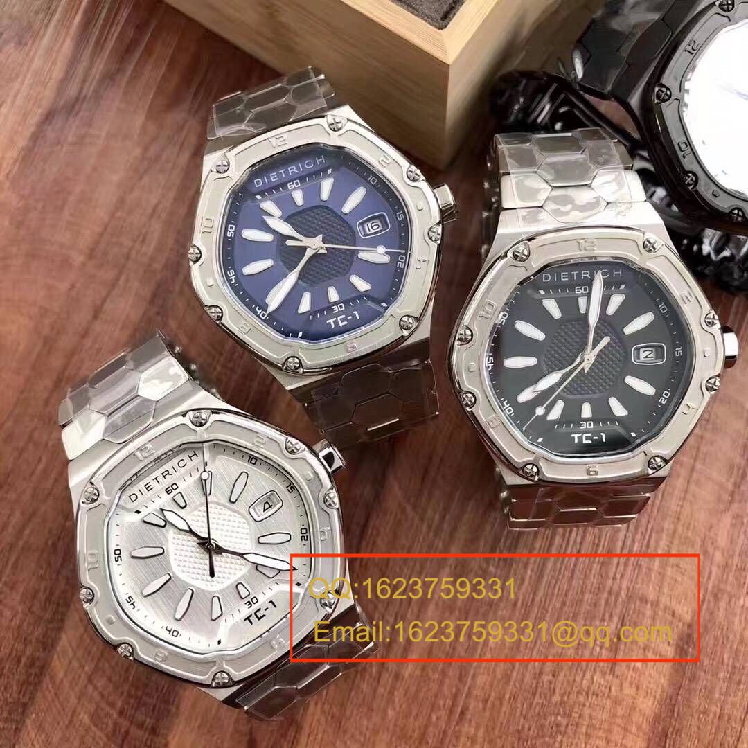   正品，专柜最新款同步发售  德国品牌Dietrich帝特利威男士腕表，TC-1系列 / CBDietrich 02