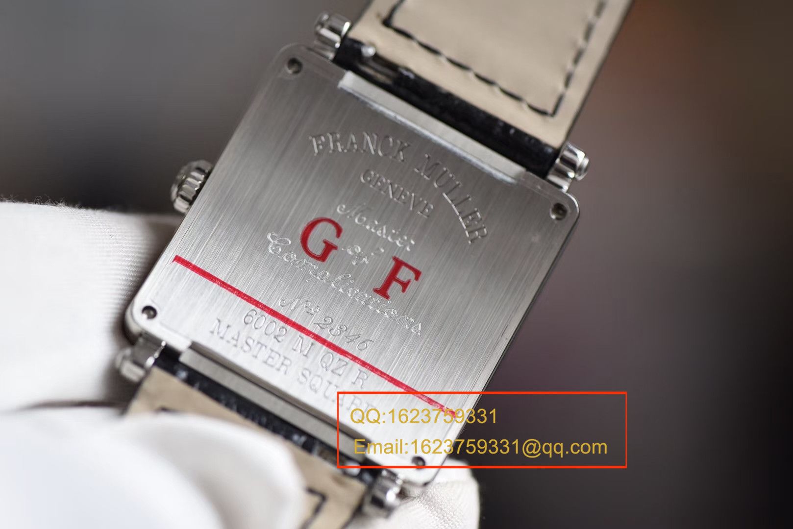 GFFranck Muller法穆兰MASTER SQUARE系列6002 M QZ女士石英腕表 / FL022